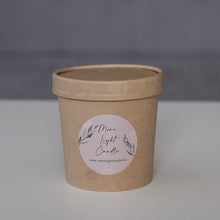 Kép betöltése a galériamegjelenítőbe: Újratölthető szójagyertya utántöltő komposztálható papírpohár