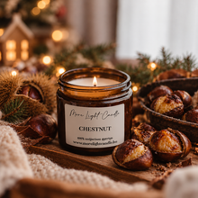 Kép betöltése a galériamegjelenítőbe: Chestnut — szójagyertya