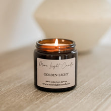 Kép betöltése a galériamegjelenítőbe: Golden Light — szójagyertya