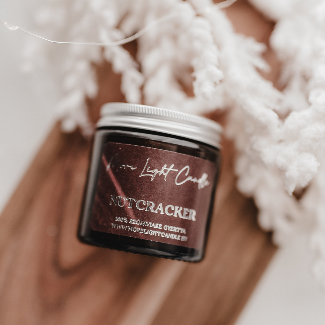 Nutcracker  - 100% natúr szójaviasz illatgyertya