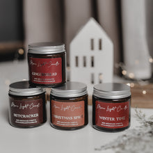 Kép betöltése a galériamegjelenítőbe: Ünnepi box illatválogatás II. - 100% natúr szójaviasz illatgyertya csomag
