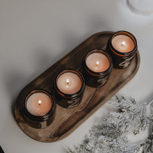 Kép betöltése a galériamegjelenítőbe: Adventi 100% natúr szójaviasz illatgyertya csomag (120 ml)
