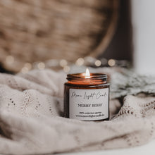 Kép betöltése a galériamegjelenítőbe: Merry Berry  — szójagyertya
