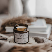 Kép betöltése a galériamegjelenítőbe: Lemongrass &amp; ginger szójagyertya 

