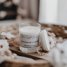 Kép betöltése a galériamegjelenítőbe: Lemongrass &amp; ginger szójagyertya 
