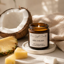 Kép betöltése a galériamegjelenítőbe: Piña Colada — szójagyertya
