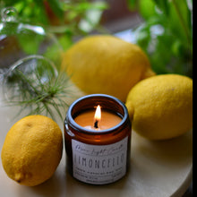 Kép betöltése a galériamegjelenítőbe: Limoncello citrom cukor likőr illatgyertya More Light Candle
