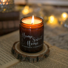 Kép betöltése a galériamegjelenítőbe: home sweet home feliratos gyertya
