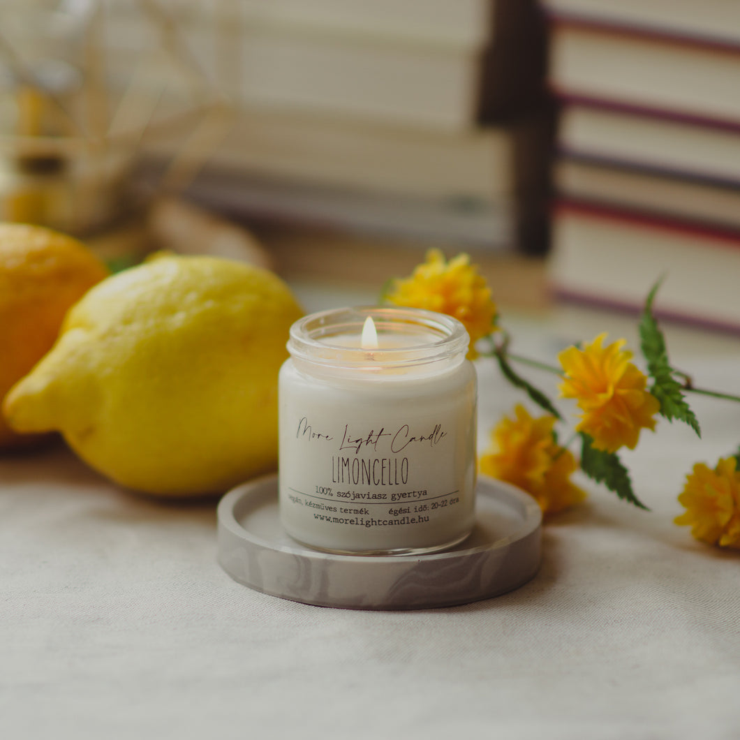 Limoncello illatgyertya More Light Candle