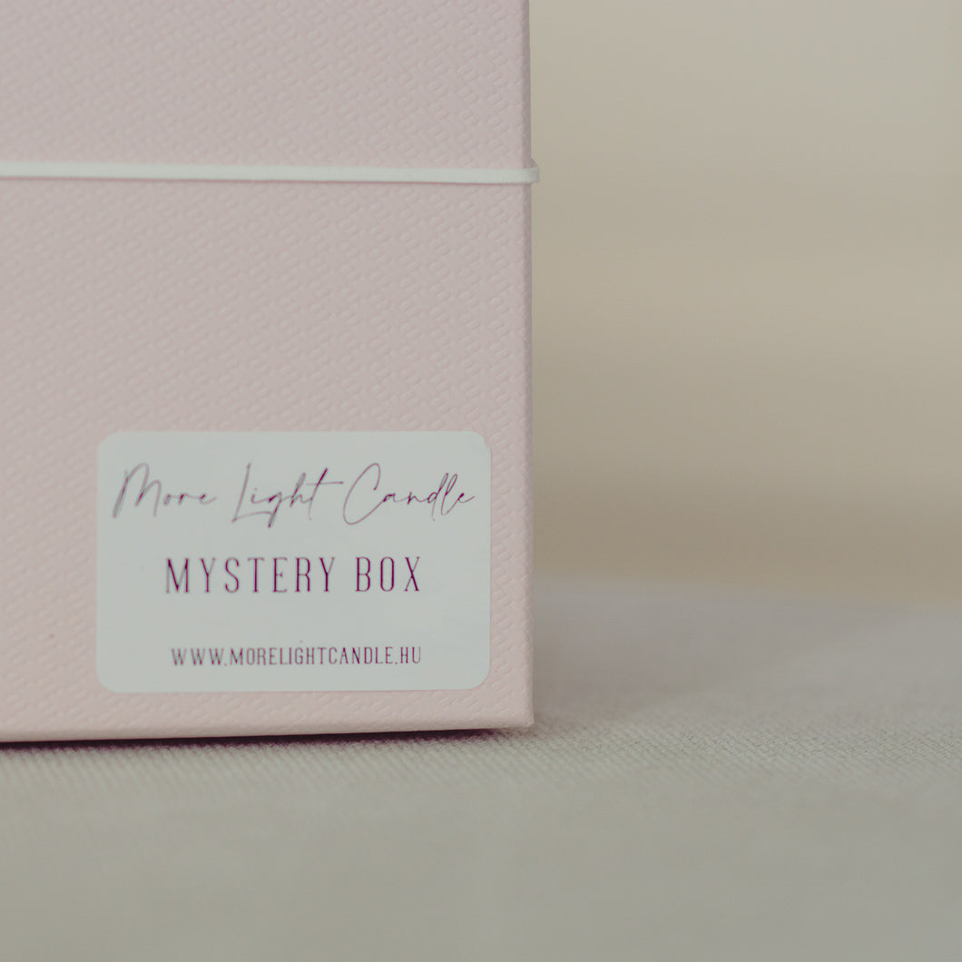 Mystery box I. - 100% natúr szójaviasz illatgyertya csomag