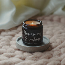 Kép betöltése a galériamegjelenítőbe: you are my sunshine feliratos szójagyertya more light candle
